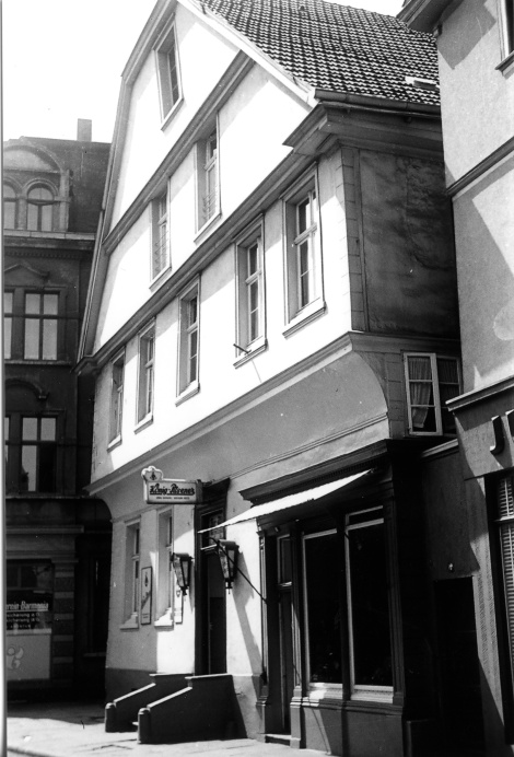Das frühere "Restaurant zur Krone" am Steinhagen 16. Foto: Werth/Heimatverein Hattingen
